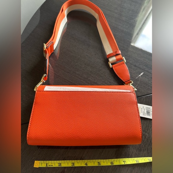 Michael Kors Xbody Leather Orange Natural beauty and soft feel! New With Tag - Picture 8 of 11